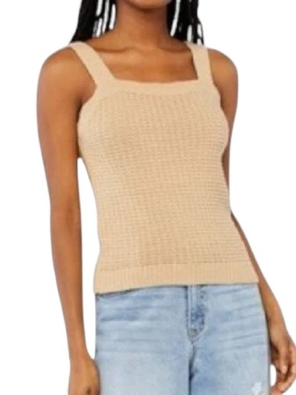 Scoop Women's Tank Top Tan Color XXXL